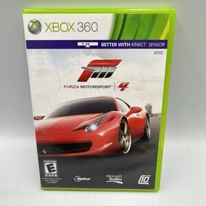 Forza Motorsport 4 (Microsoft Xbox 360, 2011) CIB + With PGR 4 Game & Manual